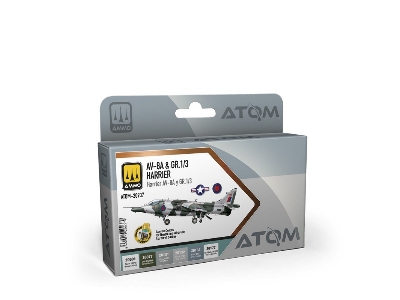Atom-20937 Av-8a & Gr.1/3 Harrier Set - image 1