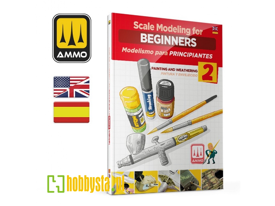 Scale Modeling For Beginners Vol. 2 - Paint & Weathering (English & Spanish) - image 1 Scale Modeling For Beginners Vol. 2 - Paint & Weathering (English & Spanish) - image 1