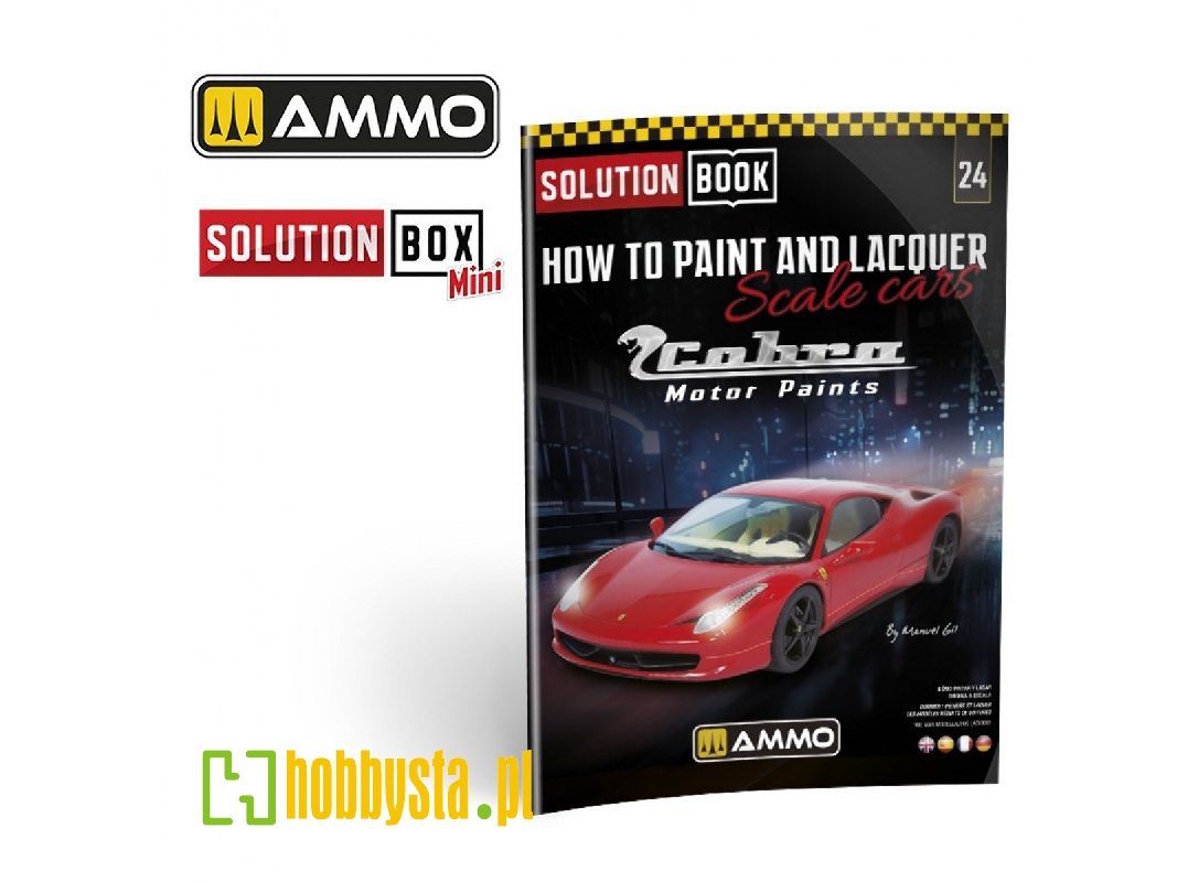Solution Book 24 - How To Paint And Lacquer Scale Cars (English, Spanish, French, German) - image 1 Solution Book 24 - How To Paint And Lacquer Scale Cars (English, Spanish, French, German) - image 1