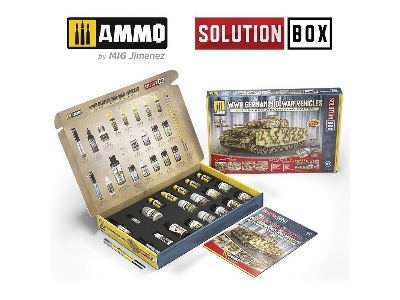 Solution Box 21 - Wwii German Mid-war Vehicles - Colors And Weathering System - image 2