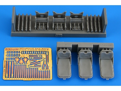 Westland Sea King Has.1/Has.5/Hu.5 Crew Seats (Airfix) - image 1