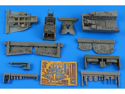 F-104a Starfighter Cockpit Set - Late Version (Italeri) - image 1