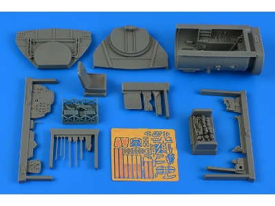 Me 262a-1a/A-2a Cockpit Set (Revell) - image 1
