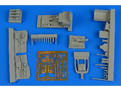 Ki-61 Id cockpit set - Tamiya - image 1