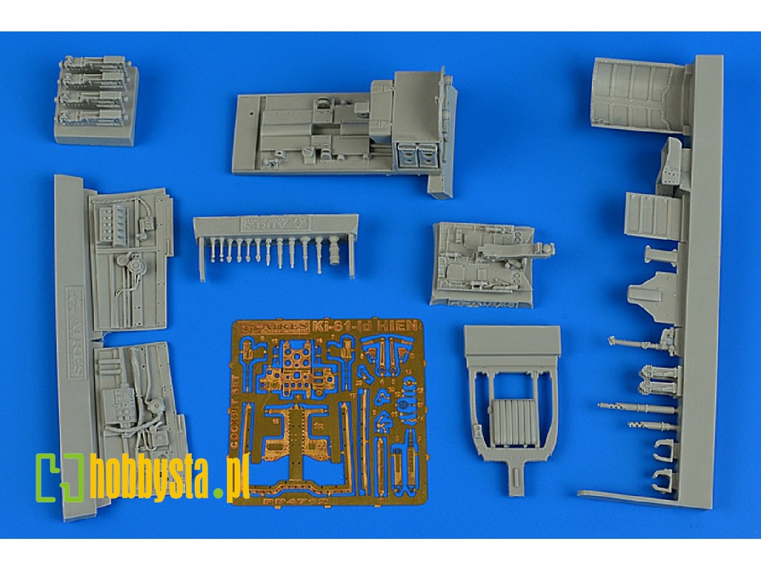Ki-61 Id cockpit set - Tamiya - image 1 Ki-61 Id cockpit set - Tamiya - image 1