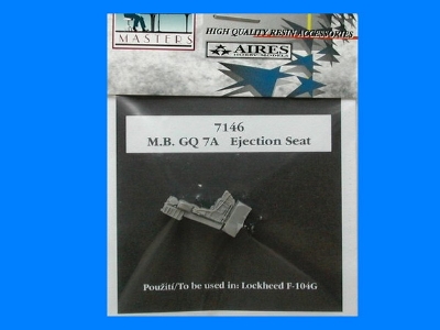 M. B. GQ 7A seat for F-104G  - image 1