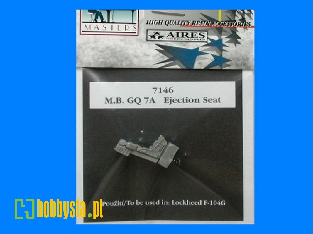 M. B. GQ 7A seat for F-104G - image 1 M. B. GQ 7A seat for F-104G - image 1