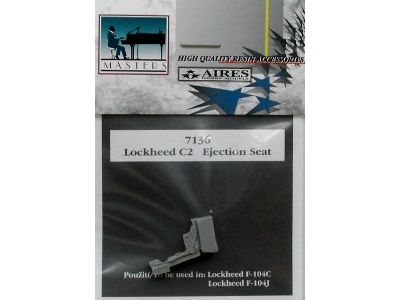 Lockheed C2 seat for F-104C  - image 1