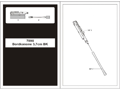 Bordkanone 3,7cm BK 2x  - image 2