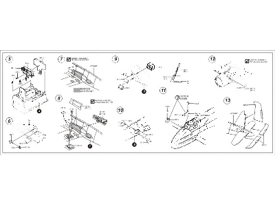 Henschel Hs 129B detail set - Italeri - image 3