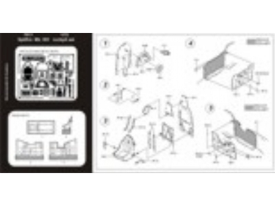 SPITFIRE Mk. XIV cockpit set - Academy - image 2