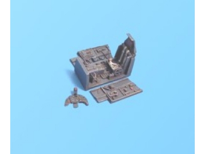 Messetschmitt Bf 109G cockpit set - Hasegawa - image 1
