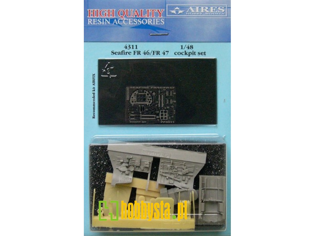 Seafire FR 46/FR 47 cockpit set - Airfix - image 1 Seafire FR 46/FR 47 cockpit set - Airfix - image 1