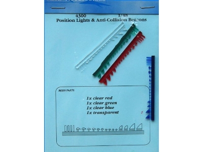 Position lights & anti-collision beacosn - Tamiya - image 1