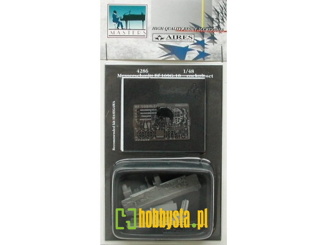 Bf 109G-10 cockpit set - new tool - Hasegawa - image 1 Bf 109G-10 cockpit set - new tool - Hasegawa - image 1