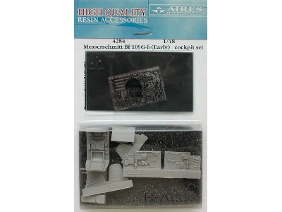 Bf 109G-6 cockpit set (early) - Hasegawa - image 1