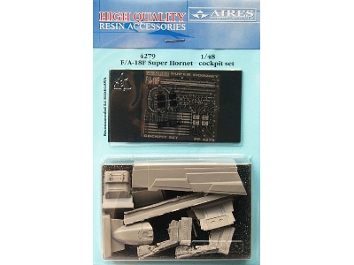 F/A 18F Super Hornet cockpit set - Hasegawa - image 1