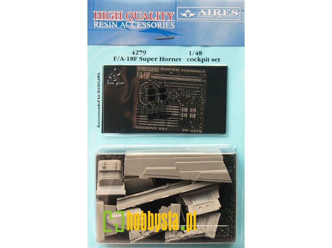 F/A 18F Super Hornet cockpit set - Hasegawa - image 1 F/A 18F Super Hornet cockpit set - Hasegawa - image 1