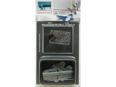Bf 109G-2 cockpit set - Hasegawa - image 1