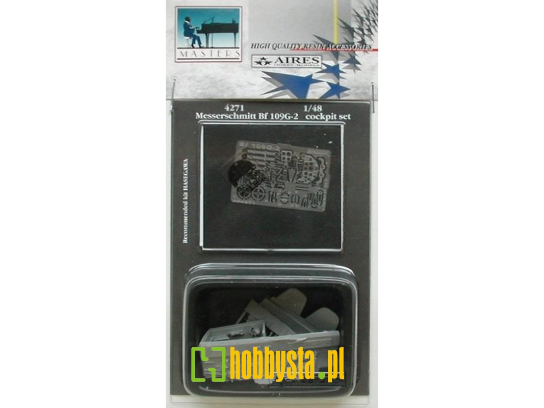 Bf 109G-2 cockpit set - Hasegawa - image 1 Bf 109G-2 cockpit set - Hasegawa - image 1