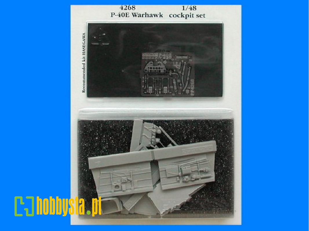 P-40E Warhawk cockpit set - Hasegawa - image 1 P-40E Warhawk cockpit set - Hasegawa - image 1