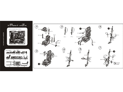 Su-27 Flanker B cockpit set - Academy - image 2