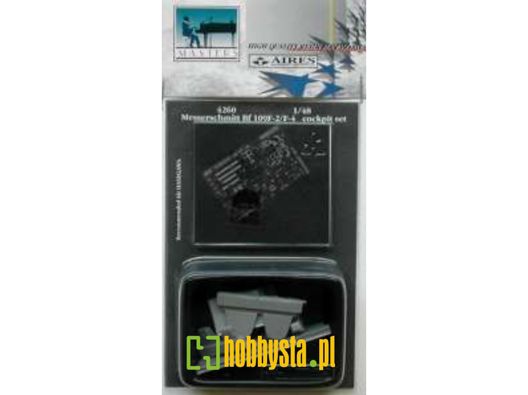 Bf 109F-2/F-4 cockpit set - New tool - Hasegawa - image 1 Bf 109F-2/F-4 cockpit set - New tool - Hasegawa - image 1