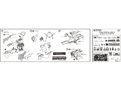 Focke-Wulf Fw 190A-3 engine set - Tamiya - image 2