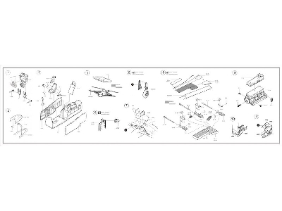 P-51D MUSTANG detail set - Tamiya - image 2