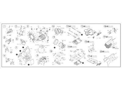 F4F-4 WILDCAT detail set - Tamiya - image 2