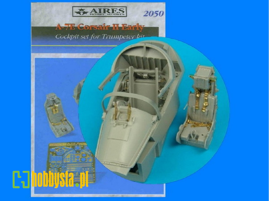 A-7E Corsair II (Early) cockpit set - Trumpeter - image 1 A-7E Corsair II (Early) cockpit set - Trumpeter - image 1