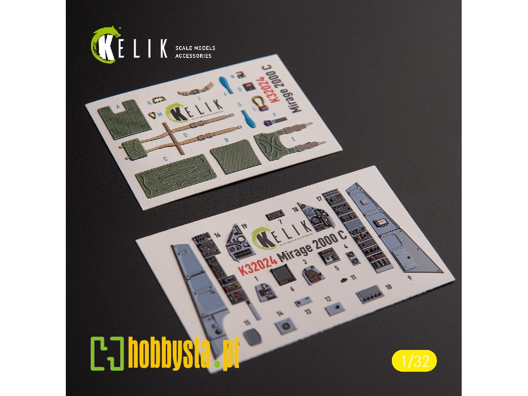 Mirage 2000c - Interior 3d Decals For Kitty Hawk/Zimi Models Kit - image 1 Mirage 2000c - Interior 3d Decals For Kitty Hawk/Zimi Models Kit - image 1