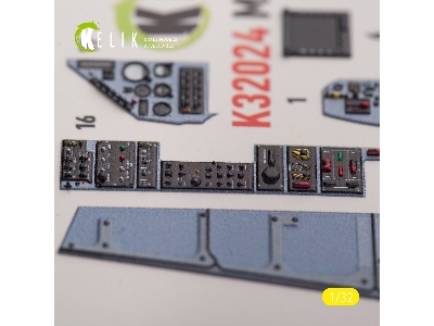 Mirage 2000c - Interior 3d Decals For Kitty Hawk/Zimi Models Kit - image 10