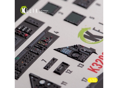 Mirage 2000d/N - Interior 3d Decals For Kitty Hawk/Zimi Models Kit - image 3