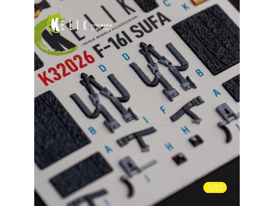 F-16i 'sufa' - Interior 3d Decals For Academy Kit - image 13