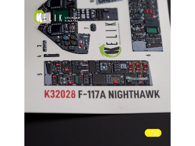 F-117a - Type 2 Interior 3d Decals For Trumpeter Kit - image 4