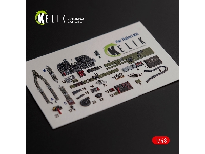 &#1056;-47d 'thunderbolt' Interior 3d Decals For Italeri/Academy Kit - image 1