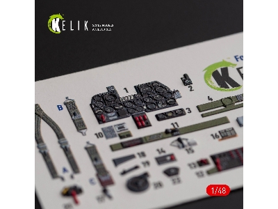 &#1056;-47d 'thunderbolt' Interior 3d Decals For Italeri/Academy Kit - image 3