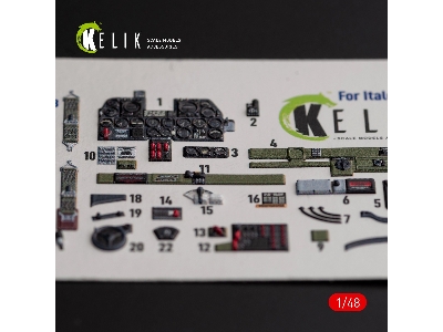 &#1056;-47d 'thunderbolt' Interior 3d Decals For Italeri/Academy Kit - image 4