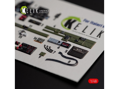 &#1056;-47d 'thunderbolt' Interior 3d Decals For Italeri/Academy Kit - image 5