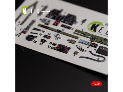 &#1056;-47d 'thunderbolt' Interior 3d Decals For Italeri/Academy Kit - image 7