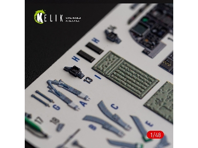 A-10c 'thunderbolt Ii' Interior 3d Decals For Italeri Kit - image 6