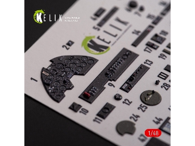 &#1056;-38f 'lightning' - Interior 3d Decals For Academy Kit - image 2