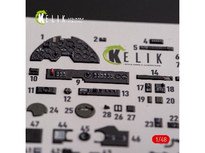 &#1056;-38f 'lightning' - Interior 3d Decals For Academy Kit - image 6