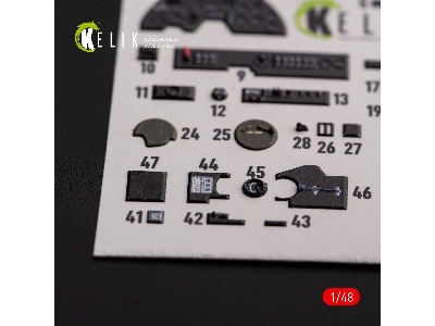 &#1056;-38f 'lightning' - Interior 3d Decals For Academy Kit - image 7