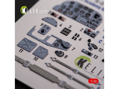 Il-2m3 - Interior 3d Decals For Academy/Accurate Miniatures Kit - image 4