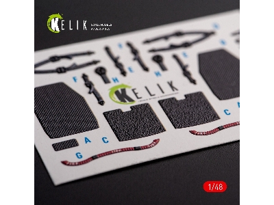 Uh-60a Black Hawk - Type 1 Interior 3d Decals For Icm Kit - image 3