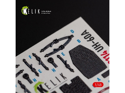Uh-60a Black Hawk - Type 2 'defence Intelligence Of Ukraine' Interior 3d Decals For Icm Kit - image 3
