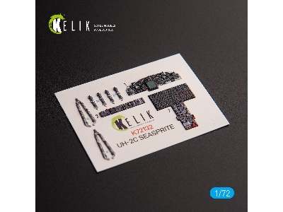 Uh-2c Seasprite - Interior 3d Decals For Clear Prop Kit - image 1