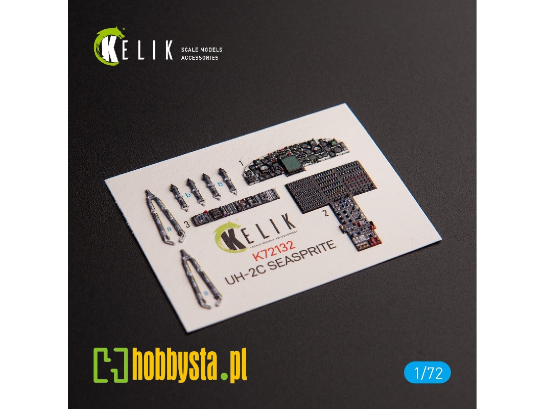Uh-2c Seasprite - Interior 3d Decals For Clear Prop Kit - image 1 Uh-2c Seasprite - Interior 3d Decals For Clear Prop Kit - image 1